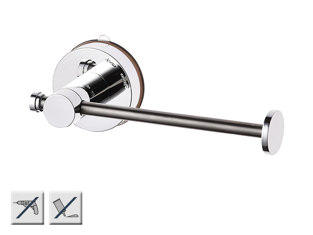 Eautoiletrolhouder  178 x 65 x 74 mm chroom